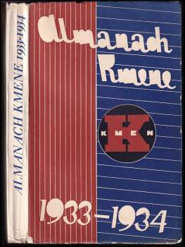 Almanach Kmene 1933-1934