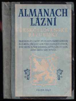 Jan Novák: Almanach lázní Československé republiky