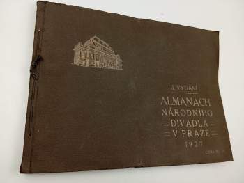 Václav Zintl: Almanach Národního divadla v Praze