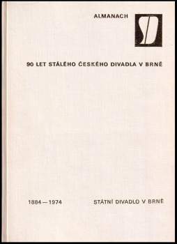 Almanach Státního divadla v Brně