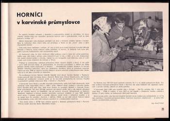 Almanach Střední průmyslové školy strojnické Josefa Božka v Karviné
