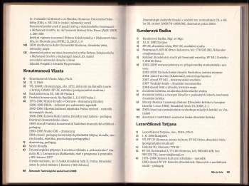 Almanach Teatrologické společnosti na rok 2008, aneb, Na prahu druhého desetiletí