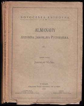 Antonín Jaroslav Puchmajer: Almanahy Antonína Jaroslava Puchmajera