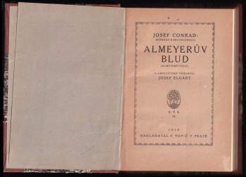 Joseph Conrad: Almeyerův blud