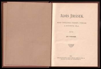 Jan Voborník: Alois Jirásek
