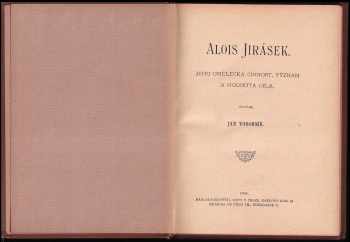 Jan Voborník: Alois Jirásek