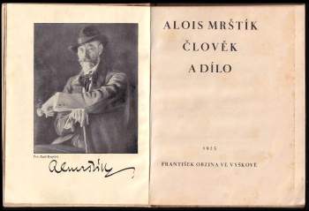 Alois Mrštík: Alois Mrštík