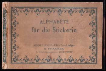 Alphabete für die Stickerin