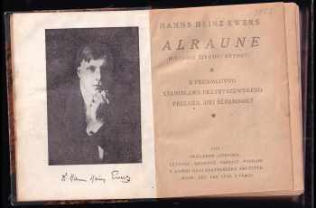 Hanns Heinz Ewers: Alraune