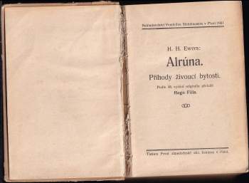 Hanns Heinz Ewers: Alrúna