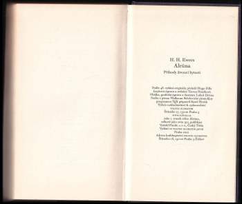 Hanns Heinz Ewers: Alrúna