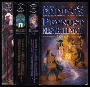 David Eddings: Althalus 1 - 3 - KOMPLETNÍ SÉRIE - Smaragdová bohyně + Pevnost nesmrtelných + Démon temnoty