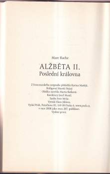 Marc Roche: Alžběta II
