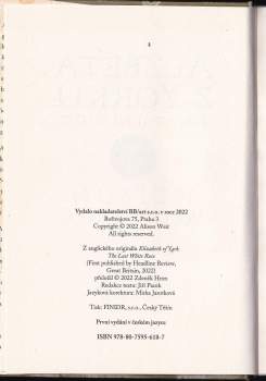 Alison Weir: Alžběta z Yorku