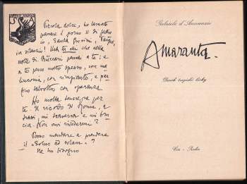 Gabriele <<d'>>Annunzio: Amaranta