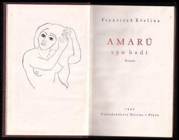 František Křelina: Amarú, syn hadí