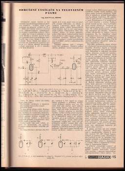 František Smolík: Amatérské radio 1959 - ročník VIII. - čísla 1 - 12 - KOMPLETNÍ ROČNÍK