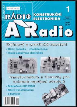 Amatérské Radio - A Radio pro konstruktéry - ročník VII. - čísla 1 - 6  - KOMPLETNÍ ROČNÍK