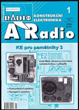 Amatérské Radio - A Radio pro konstruktéry - ročník XI. - čísla 1 - 6  - KOMPLETNÍ ROČNÍK