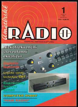 Amatérské Radio - ročník XLII. - čísla 1 - 12  - KOMPLETNÍ ROČNÍK