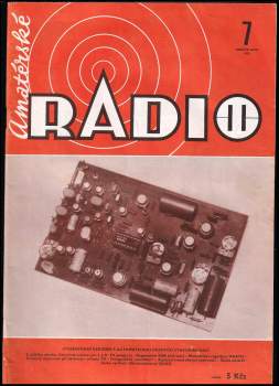 Amatérské Radio - Ročník XXII- Číslo 7