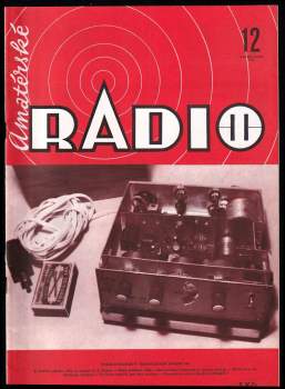 František Smolík: Amatérské Radio - ročník XXIV. - čísla 1 - 12  - KOMPLETNÍ ROČNÍK + Příloha časopisu