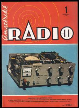 Amatérské Radio - ročník XXVII. - čísla 1 - 12  - KOMPLETNÍ ROČNÍK