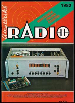 Jan Klabal: Amatérské Radio - ročník XXXI. - čísla 1 - 12  - KOMPLETNÍ ROČNÍK + konstrukční příloha časopisu