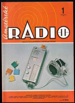 Amatérské Radio - ročník XXXIII. - čísla 1 - 12  - KOMPLETNÍ ROČNÍK + konstrukční příloha časopisu