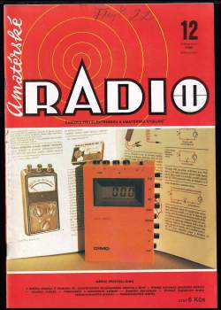 Jan Klabal: Amatérské Radio - ročník XXXIX. - čísla 1 - 12  - KOMPLETNÍ ROČNÍK + Praktická elektronika pro konstruktéry - příloha 1990