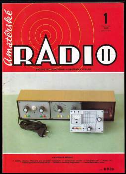 Jan Klabal: Amatérské Radio - ročník XXXIX. - čísla 1 - 12  - KOMPLETNÍ ROČNÍK + Praktická elektronika pro konstruktéry - příloha 1990