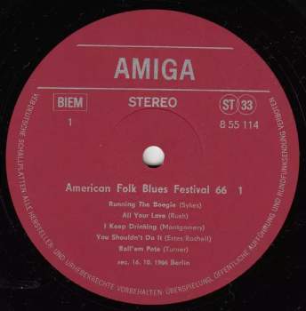 Various: American Folk Blues Festival 66 - 1