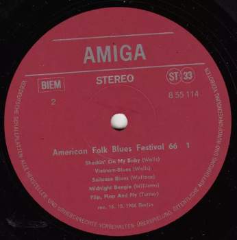 Various: American Folk Blues Festival 66 - 1