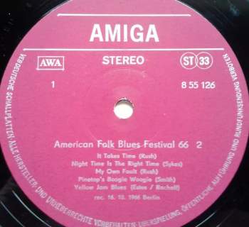 Various: American Folk Blues Festival 66 2