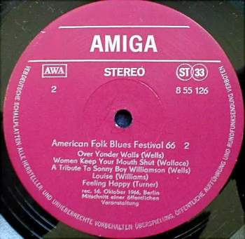 Various: American Folk Blues Festival 66 (2)