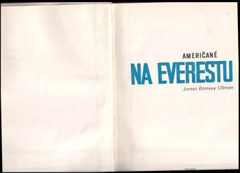 James Ramsey Ullman: Američané na Everestu