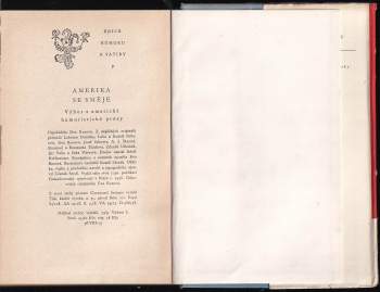 Mark Twain: Amerika se směje