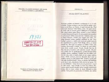 Plautus: Amfitryon a jiné komedie