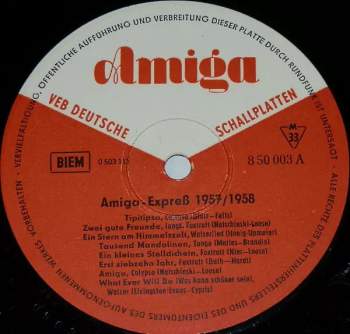 Various: Amiga-Express 1957/58