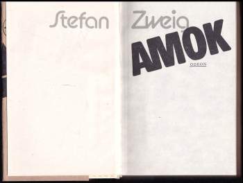 Stefan Zweig: Amok