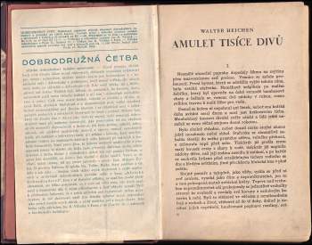 Walter Heichen: Amulet tisíce divů