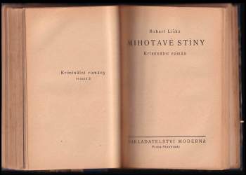 Robert Fuchs-Liska: Amulet z lidské kůže + Mihotavé stíny