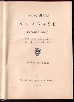 Rudolf Medek: KOMPLET Rudolf Medek 5X Veliké dni + Ohnivý drak + Mohutný sen + Ostrov v bouři + Anabase
