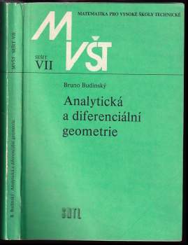 Analytická a diferenciální geometrie