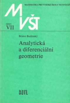 Analytická a diferenciální geometrie