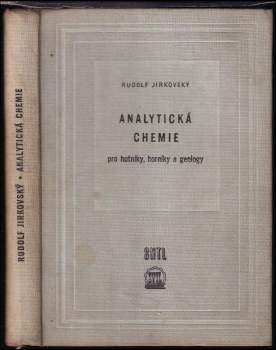 Analytická chemie pro hutníky, horníky a geology