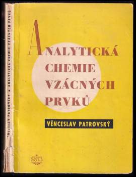 Analytická chemie vzácných prvků