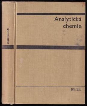Záviš Holzbecher: Analytická chemie