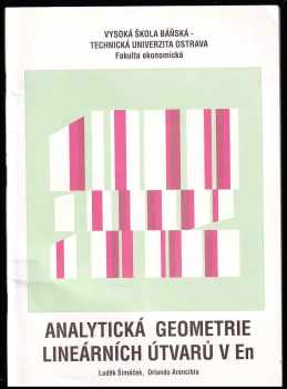 Analytická geometrie lineárních útvarů v En