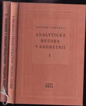 Analytická metoda v geometrii